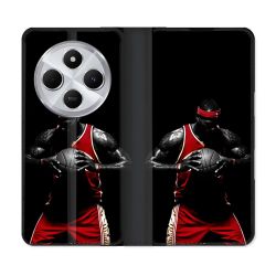 Housse Cuir Portefeuille Pour Xiaomi Redmi 14C 4G Sport Basketeur