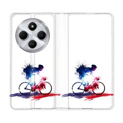 Housse Cuir Portefeuille Pour Xiaomi Redmi 14C 4G Sport Cyclisme France