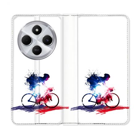 Housse Cuir Portefeuille Pour Xiaomi Redmi 14C 4G Sport Cyclisme France