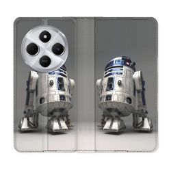 Housse Cuir Portefeuille Pour Xiaomi Redmi 14C 4G Star Wars - R2D2