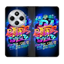 Housse Cuir Portefeuille Pour Xiaomi Redmi 14C 4G Street Art Rap