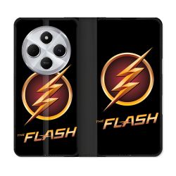 Housse Cuir Portefeuille Pour Xiaomi Redmi 14C 4G The Flash Logo
