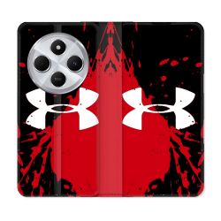 Housse Cuir Portefeuille Pour Xiaomi Redmi 14C 4G Under Armour