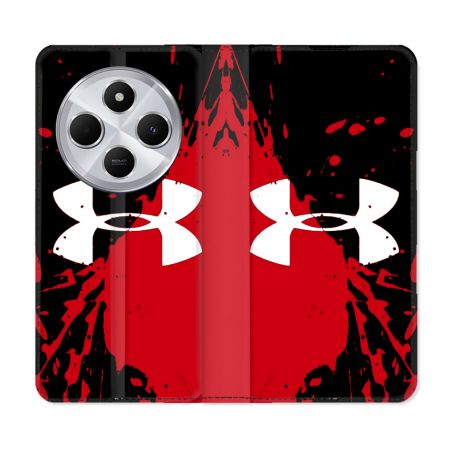 Housse Cuir Portefeuille Pour Xiaomi Redmi 14C 4G Under Armour