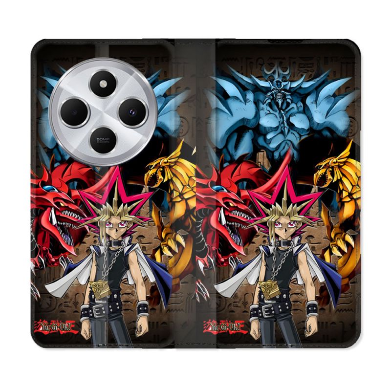 Housse Cuir Portefeuille Pour Xiaomi Redmi 14C 4G Yu Gi Oh