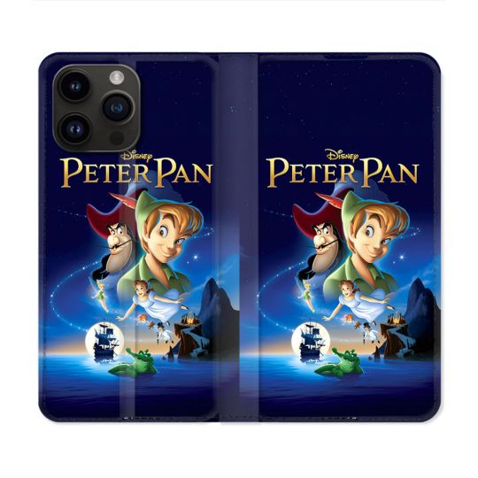 Housse Cuir Portefeuille Pour Iphone 16 Pro Peter Pan Affiche