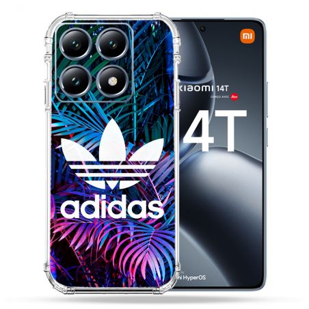 Coque Renforcée Pour Xiaomi 14T Pro Adidas Palmier