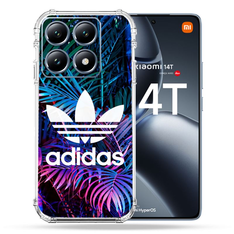 Coque Renforcée Pour Xiaomi 14T Pro Adidas Palmier