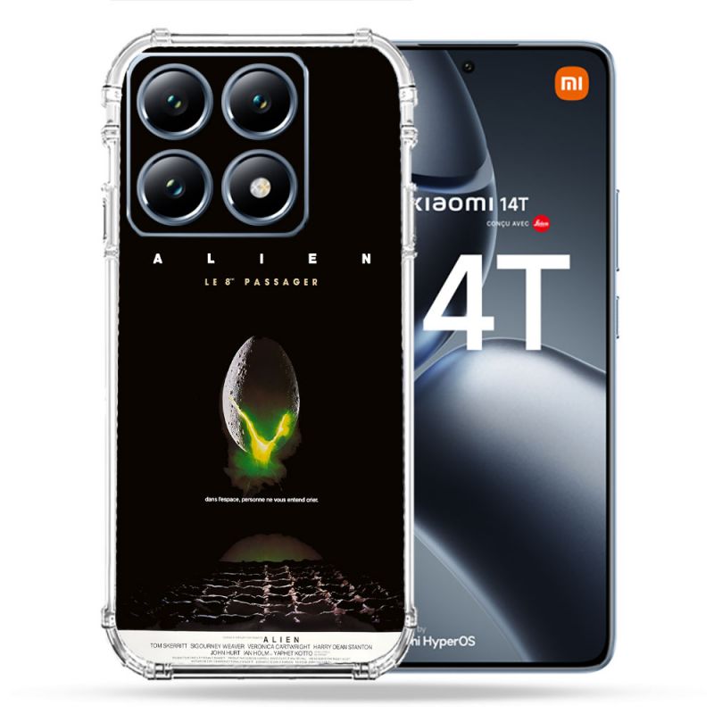 Coque Renforcée Pour Xiaomi 14T Pro Alien Affiche
