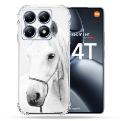 Coque Renforcée Pour Xiaomi 14T Pro Animal Cheval Cristal