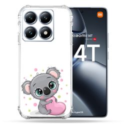 Coque Renforcée Pour Xiaomi 14T Pro Animal Koala Cœur