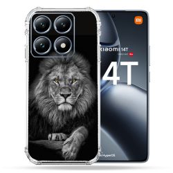 Coque Renforcée Pour Xiaomi 14T Pro Animal Lion Majestueux