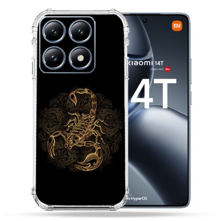 Coque Renforcée Pour Xiaomi 14T Pro Animal Scorpion Fresque