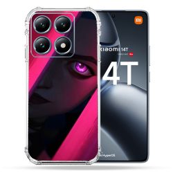 Coque Renforcée Pour Xiaomi 14T Pro Arcane Jynx Rose