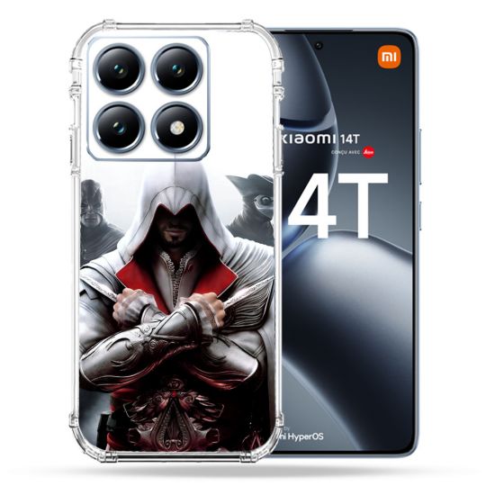 Coque Renforcée Pour Xiaomi 14T Pro Assassin Creed Mask