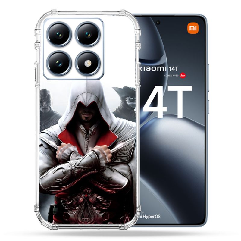 Coque Renforcée Pour Xiaomi 14T Pro Assassin Creed Mask