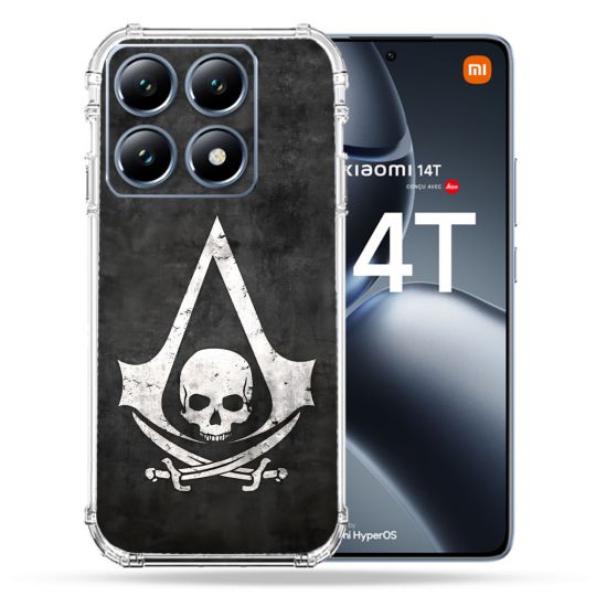 Coque Renforcée Pour Xiaomi 14T Pro Assassin Creed Tete Mort