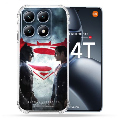 Coque Renforcée Pour Xiaomi 14T Pro Batman VS Superman