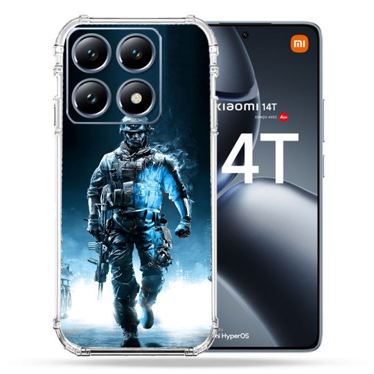 Coque Renforcée Pour Xiaomi 14T Pro Call Of Duty Guerrier