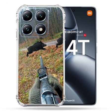 Coque Renforcée Pour Xiaomi 14T Pro Chasse Vision Tir