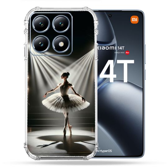 Coque Renforcée Pour Xiaomi 14T Pro Danseuse Lumière