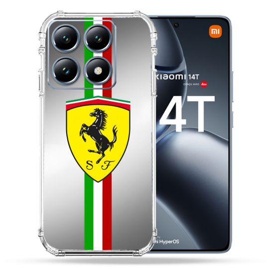Coque Renforcée Pour Xiaomi 14T Pro Ferrari Ligne