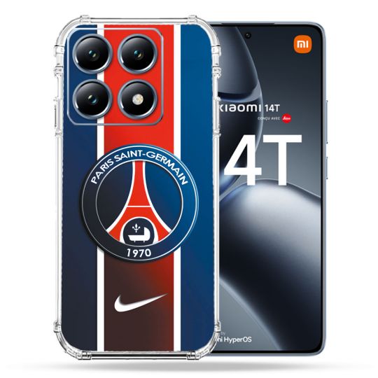 Coque Renforcée Pour Xiaomi 14T Pro Foot PSG 1970