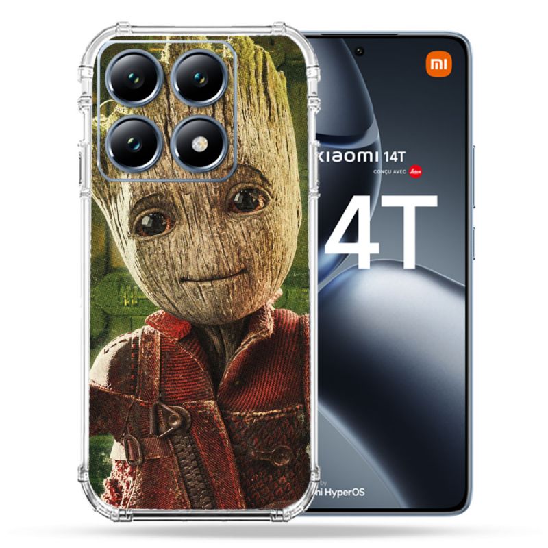 Coque Renforcée Pour Xiaomi 14T Pro Groot Vert