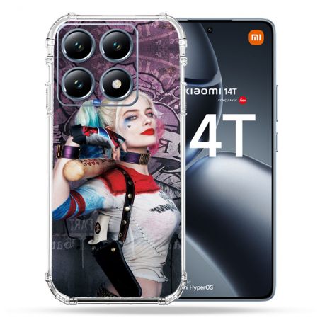 Coque Renforcée Pour Xiaomi 14T Pro Harley Quinn Batte