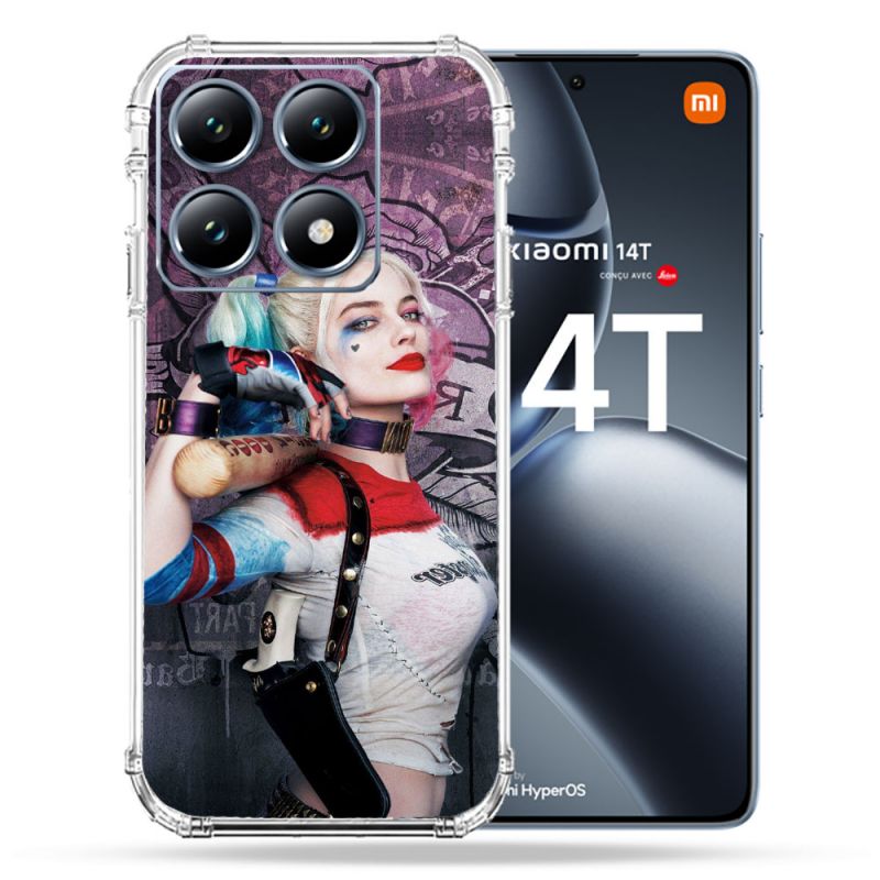 Coque Renforcée Pour Xiaomi 14T Pro Harley Quinn Batte
