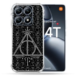 Coque Renforcée Pour Xiaomi 14T Pro Harry Potter Hollows Triangle Noir