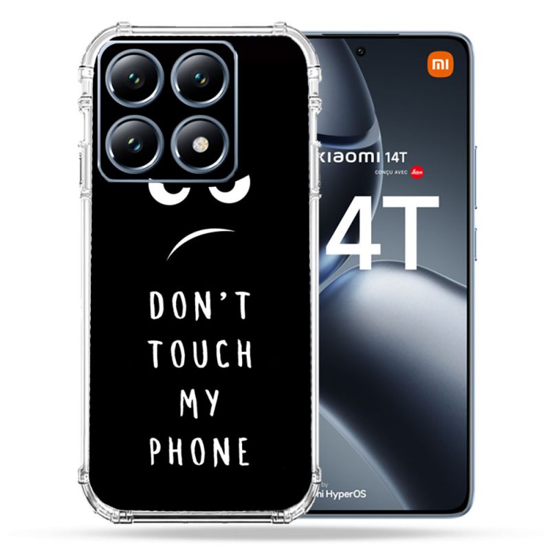 Coque Renforcée Pour Xiaomi 14T Pro Humour Don't Touch