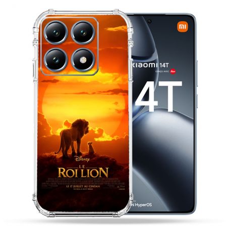 Coque Renforcée Pour Xiaomi 14T Pro Le Roi Lion Affiche
