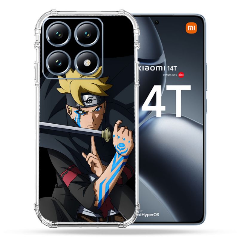 Coque Renforcée Pour Xiaomi 14T Pro Manga Boruto Tatouage