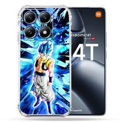 Coque Renforcée Pour Xiaomi 14T Pro Manga Dragon Ball Gogeta Lumiere