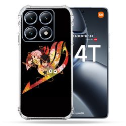 Coque Renforcée Pour Xiaomi 14T Pro Manga Fairy Tail Logo Noir