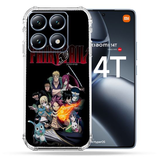 Coque Renforcée Pour Xiaomi 14T Pro Manga Fairy Tail Logo Team
