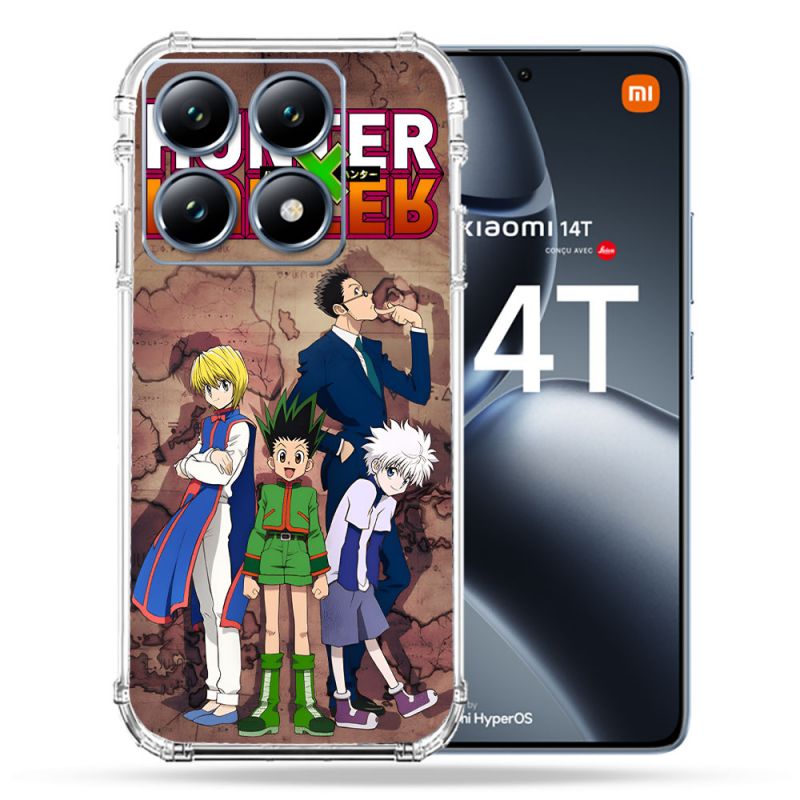Coque Renforcée Pour Xiaomi 14T Pro Manga Hunter X Hunter Vintage