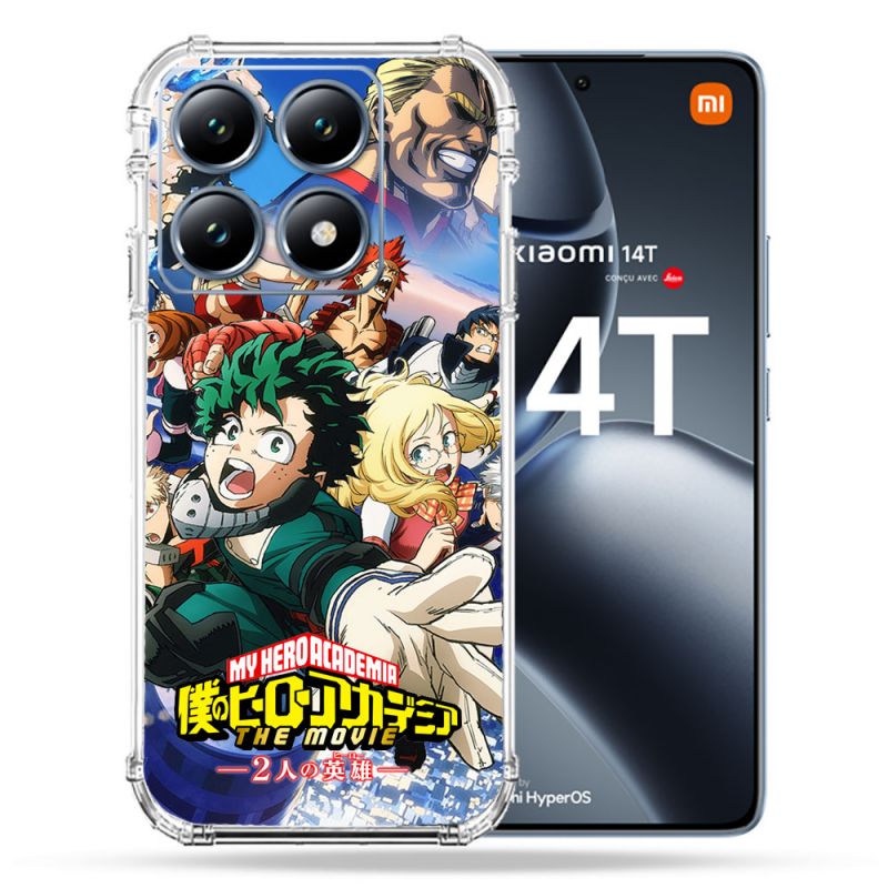 Coque Renforcée Pour Xiaomi 14T Pro Manga My Hero Academia Affiche