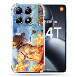 Coque Renforcée Pour Xiaomi 14T Pro Manga One Piece Ace Color