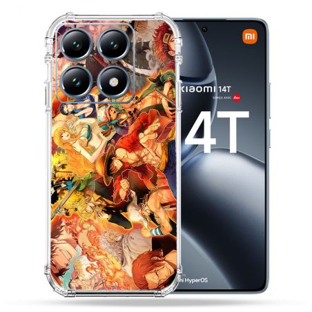 Coque Renforcée Pour Xiaomi 14T Pro Manga One Piece Nakama