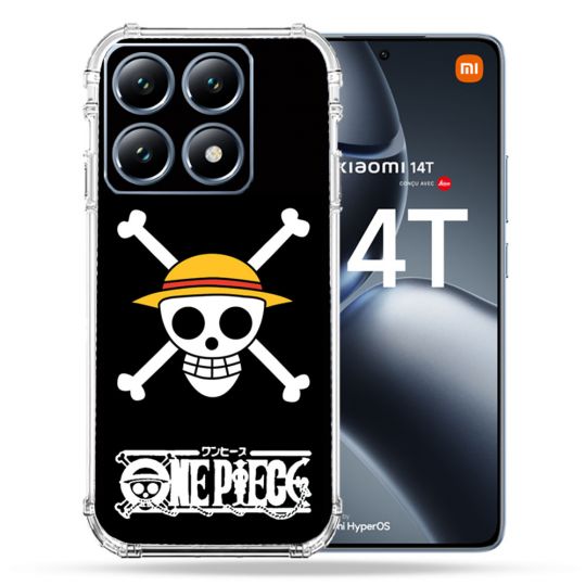 Coque Renforcée Pour Xiaomi 14T Pro Manga One Piece Tete de Mort