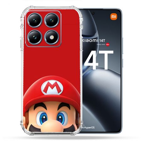 Coque Renforcée Pour Xiaomi 14T Pro Mario Rouge