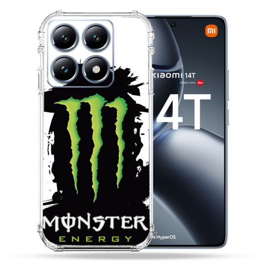 Coque Renforcée Pour Xiaomi 14T Pro Monster Energy Tache