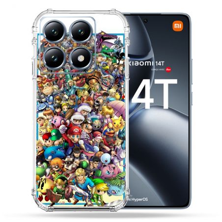 Coque Renforcée Pour Xiaomi 14T Pro Nintendo