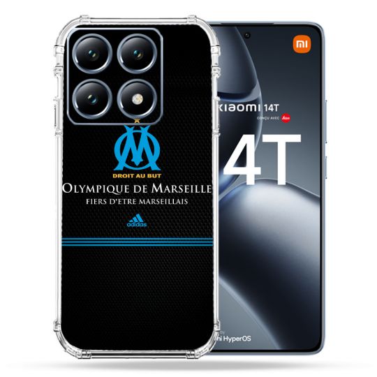 Coque Renforcée Pour Xiaomi 14T Pro Olympique Marseille OM Fier etre Marseillais
