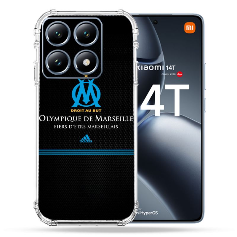 Coque Renforcée Pour Xiaomi 14T Pro Olympique Marseille OM Fier etre Marseillais