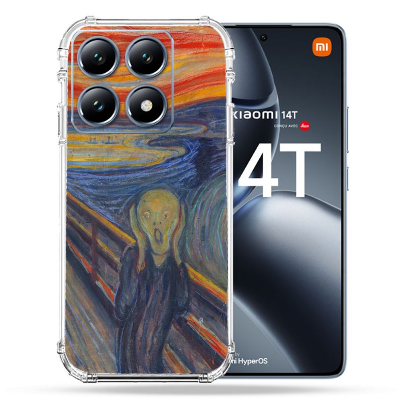 Coque Renforcée Pour Xiaomi 14T Pro Peinture Le Cri