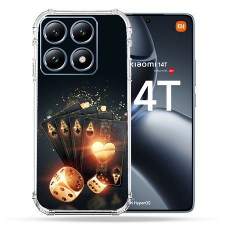 Coque Renforcée Pour Xiaomi 14T Pro Poker Des