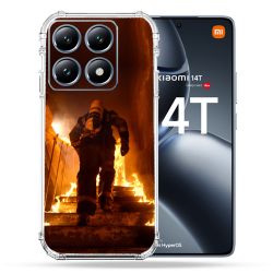 Coque Renforcée Pour Xiaomi 14T Pro Pompier Escalier